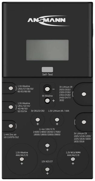Produktbild: Ansmann Batterietester Energy Check LCD 1900-0100