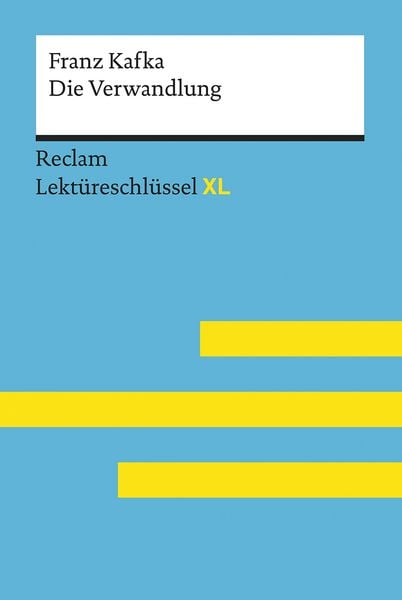 Produktbild: Ottiker, Alain: Lekt&uuml;reschl&uuml;ssel XL. Franz Kafka: Die Verwandlung