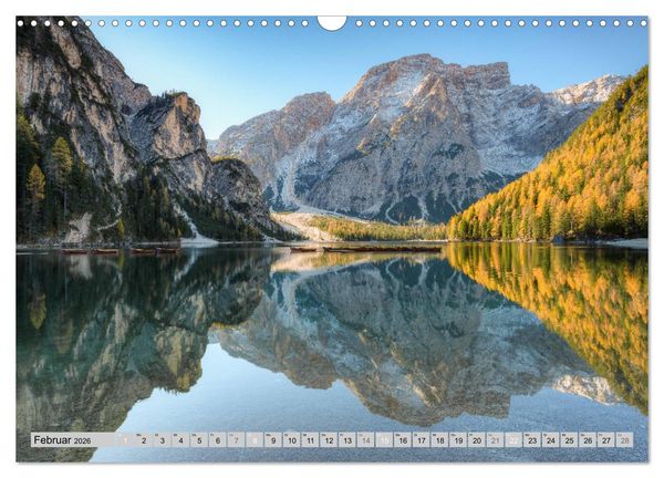 Produktbild: Wundersch&ouml;ne Dolomiten (Wandkalender 2026 DIN A3 quer), CALVENDO Monatskalender