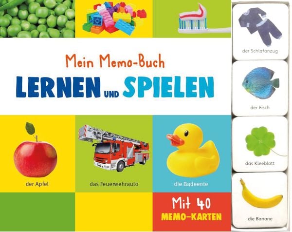 Produktbild: Mein Memo-Buch Lernen und Spielen
