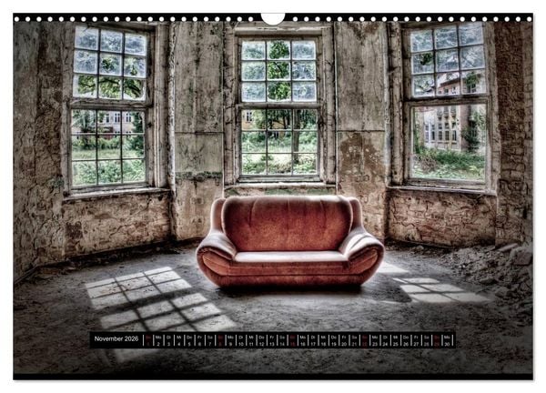 Produktbild: Lost Places, Vergessene Orte / AT-Version (Wandkalender 2026 DIN A3 quer), CALVENDO Monatskalender