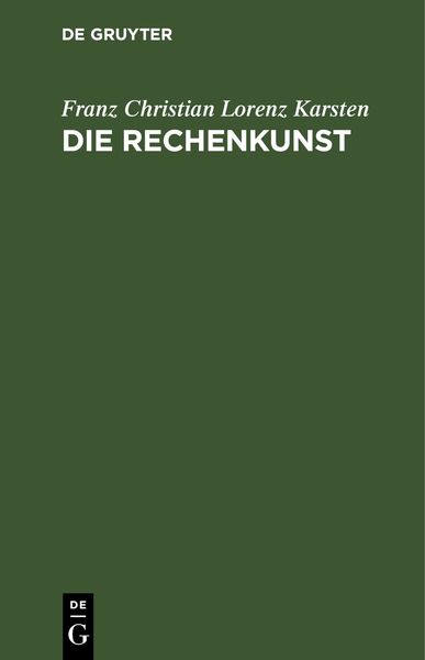Produktbild: Die Rechenkunst