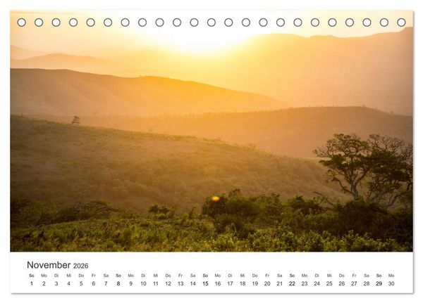 Produktbild: Bezauberndes S&uuml;dafrika (Tischkalender 2026 DIN A5 quer), CALVENDO Monatskalender