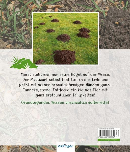 Produktbild: Meine gro&szlig;e Tierbibliothek: Der Maulwurf