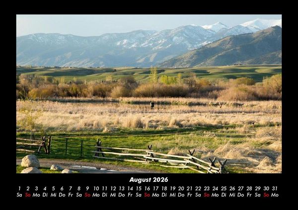 Produktbild: Bergige Welten 2026 Fotokalender DIN A3
