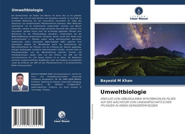 Umweltbiologie, Taschenbuch von Bayezid M. Khan, Verlag Unser Wissen, 9786202889452