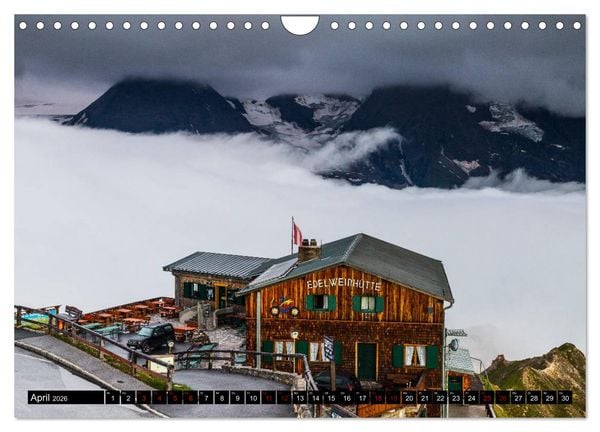 Produktbild: Am Gro&szlig;glockner. Berge, Stra&szlig;e, Natur (Wandkalender 2026 DIN A4 quer), CALVENDO Monatskalender