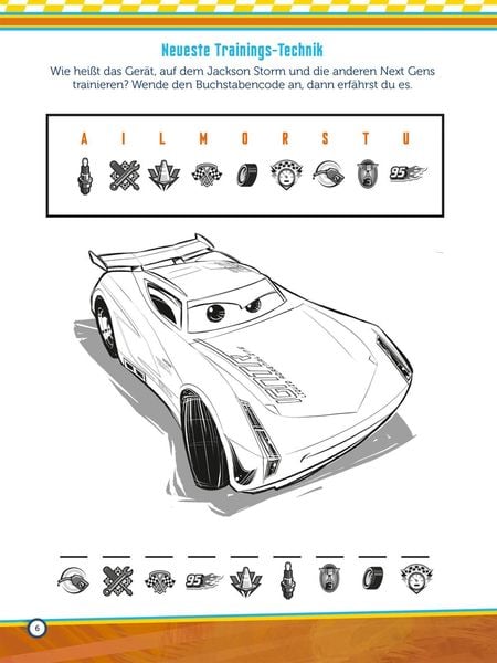 Produktbild: Disney Cars 3: 1000 Sticker