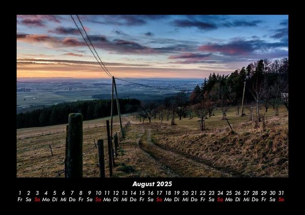 Produktbild: Naturlandschaften 2025 Fotokalender DIN A3
