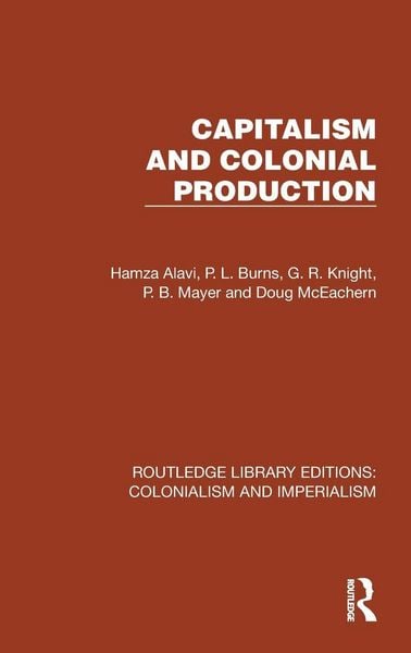 Produktbild: Capitalism and Colonial Production