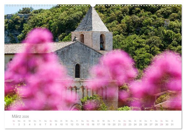 Produktbild: Provence: Malerisches S&uuml;dfrankreich (Wandkalender 2026 DIN A2 quer), CALVENDO Monatskalender