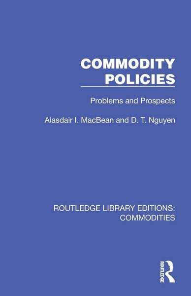 Produktbild: Commodity Policies