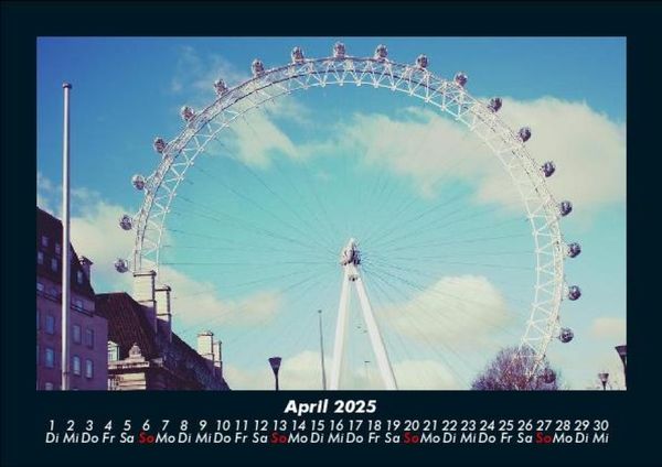 Produktbild: London 2025 Fotokalender DIN A5