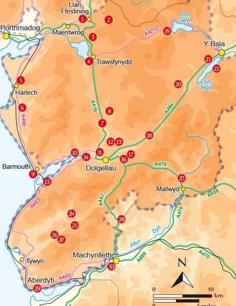 Produktbild: Snowdonia: 30 Low-level and Easy Walks - South