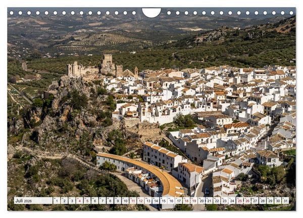 Produktbild: Andalusiens weisse D&ouml;rfer (Wandkalender 2026 DIN A4 quer), CALVENDO Monatskalender