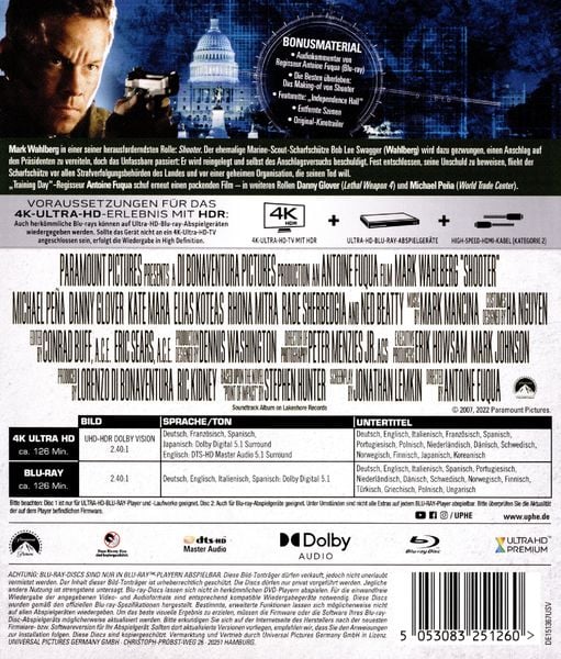 Produktbild: Shooter (+ Blu-ray)