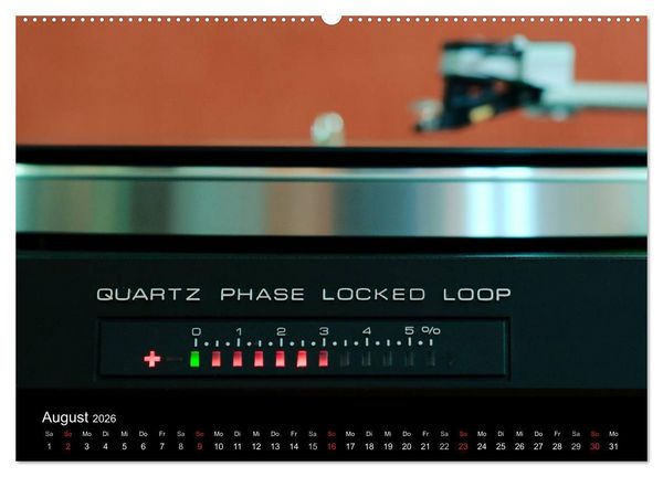 Produktbild: Vintage Turntables Made In Schwarzwald (Wandkalender 2026 DIN A2 quer), CALVENDO Monatskalender