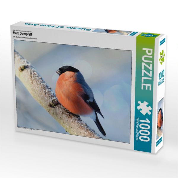 Produktbild: CALVENDO Puzzle Herr Dompfaff 1000 Teile Lege-Gr&ouml;&szlig;e 640 x 480 cm Foto-Puzzle Bild von Sabine L&ouml;wer