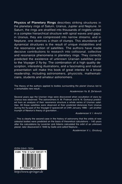 Produktbild: Physics of Planetary Rings