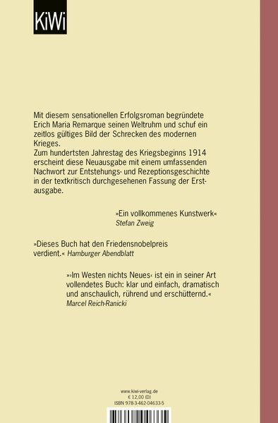 Produktbild: Im Westen nichts Neues