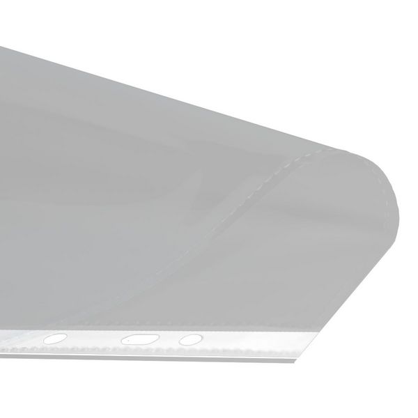 Produktbild: Idena Prospekth&uuml;llen aus Kunststoff glasklar 120&micro; DIN A4 10 St&uuml;ck