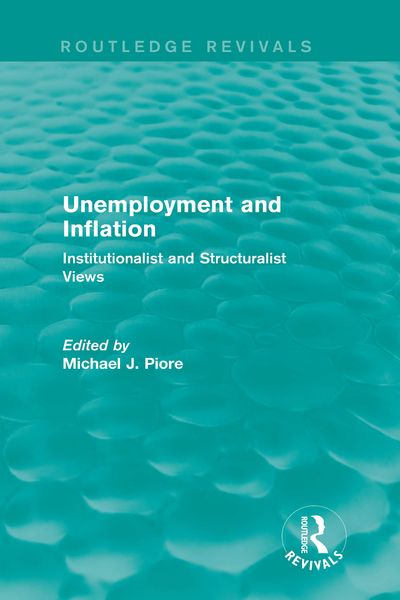 Produktbild: Unemployment and Inflation
