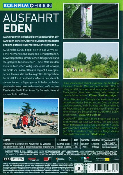 Produktbild: Ausfahrt Eden - K&ouml;lnfilm Edition