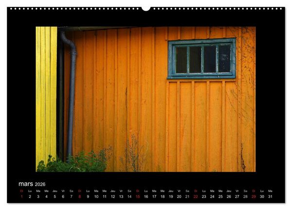 Produktbild: Les Cabanes d'Ol&eacute;ron (Calendrier mural 2026 DIN A2 vertical) calendrier de bureau