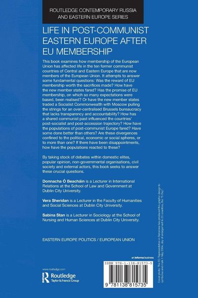 Produktbild: Life in Post-Communist Eastern Europe after EU Membership