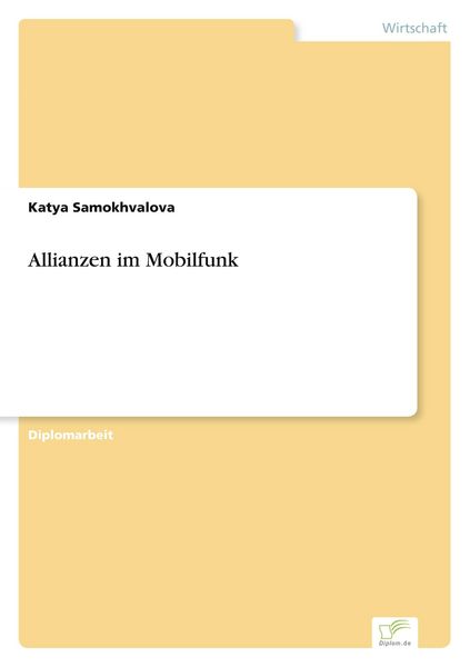 Produktbild: Allianzen im Mobilfunk
