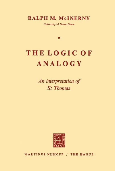 Produktbild: The Logic of Analogy