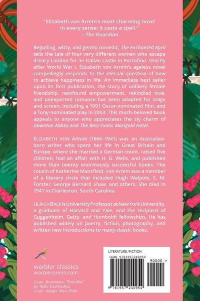 Produktbild: The Enchanted April (Warbler Classics Annotated Edition)
