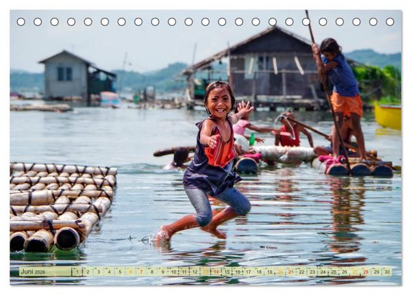 Produktbild: Reise durch Asien - Philippinen (Tischkalender 2026 DIN A5 quer), CALVENDO Monatskalender