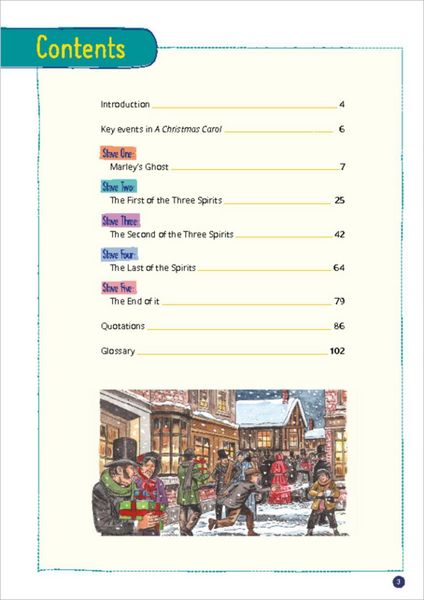 Produktbild: A Christmas Carol: Full Text with Annotations and Key Quotations