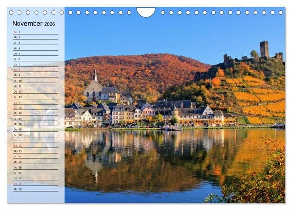 Produktbild: Eine Perle an der Mosel - Beilstein (Wandkalender 2026 DIN A4 quer), CALVENDO Monatskalender