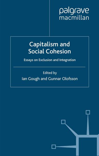 Produktbild: Capitalism and Social Cohesion