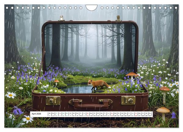 Produktbild: Leben in einer Box (Wandkalender 2026 DIN A4 quer), CALVENDO Monatskalender