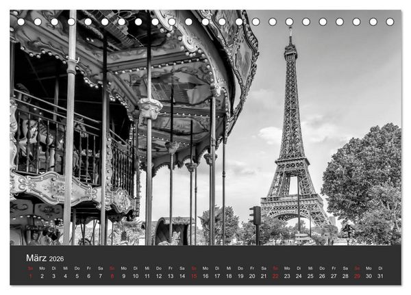 Produktbild: URBANE FOTOGRAFIE Zw&ouml;lf klassische Impressionen (Tischkalender 2026 DIN A5 quer), CALVENDO Monatskalender