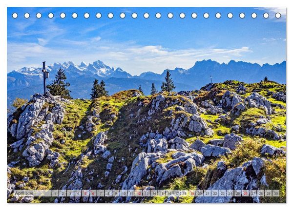 Produktbild: Ru&szlig;bach am Pass Gsch&uuml;tt (Tischkalender 2026 DIN A5 quer), CALVENDO Monatskalender