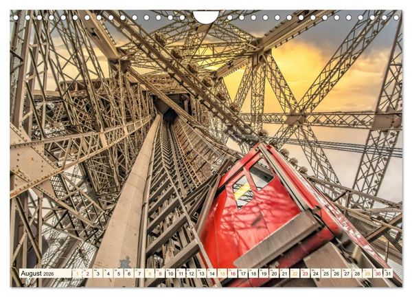 Produktbild: Eiffelturm - Ikone der Architektur (Wandkalender 2026 DIN A4 quer), CALVENDO Monatskalender