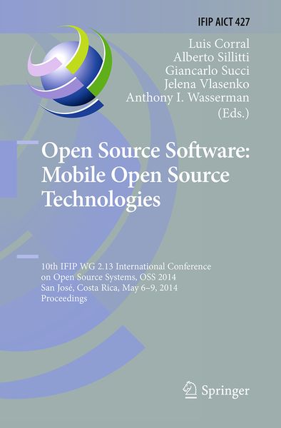 Produktbild: Open Source Software: Mobile Open Source Technologies