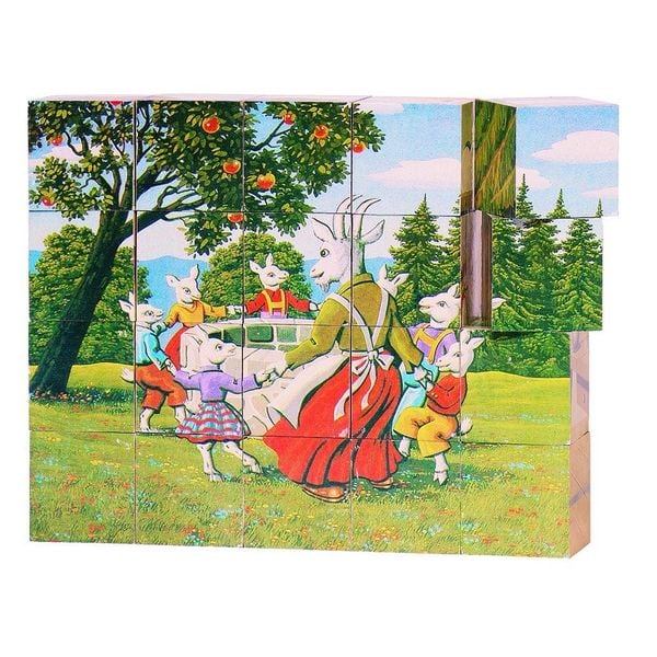 Produktbild: W&uuml;rfelpuzzle M&auml;rchen