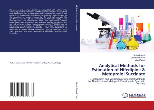 Produktbild: Analytical Methods for Estimation of Nifedipine & Metoprolol Succinate