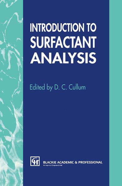 Produktbild: Introduction to Surfactant Analysis