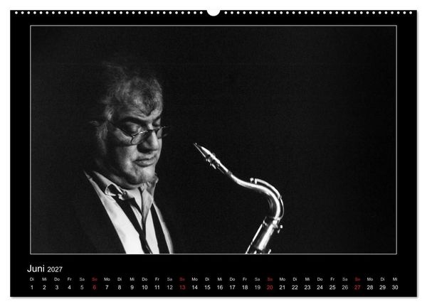 Produktbild: Jazz onstage (hochwertiger Premium Wandkalender 2027 DIN A2 quer), Kunstdruck in Hochglanz