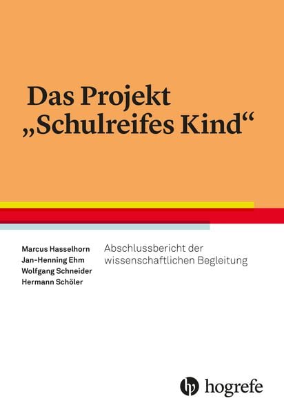 Produktbild: Das Projekt "Schulreifes Kind"