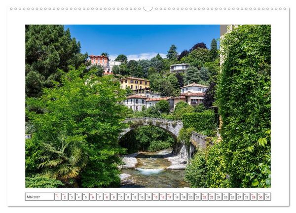 Produktbild: Traumziele am Comer See (hochwertiger Premium Wandkalender 2027 DIN A2 quer), Kunstdruck in Hochglanz
