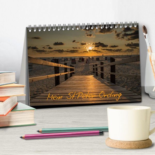 Produktbild: Mein St.Peter-Ording (Tischkalender 2026 DIN A5 quer), CALVENDO Monatskalender