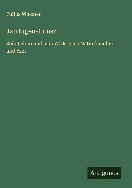 Produktbild: Jan Ingen-Housz