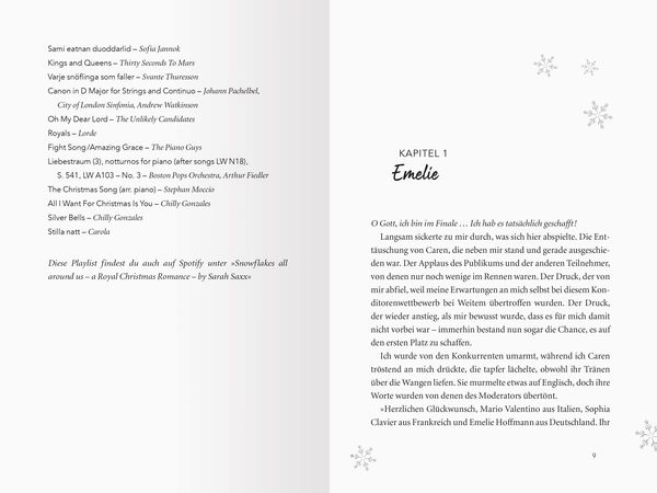 Produktbild: Snowflakes All Around Us. A Royal Christmas Romance